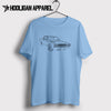 Dodge Dart 1967 Inspired Car Art Men’s T-Shirt