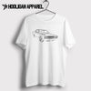 Dodge Dart 1967 Inspired Car Art Men’s T-Shirt