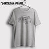 Dodge Ram 1500 2014 Inspired Car Art Men’s T-Shirt