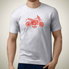 HA Ducati Hypermotard 2019 Premium Motorcycle Art Men T-Shirt