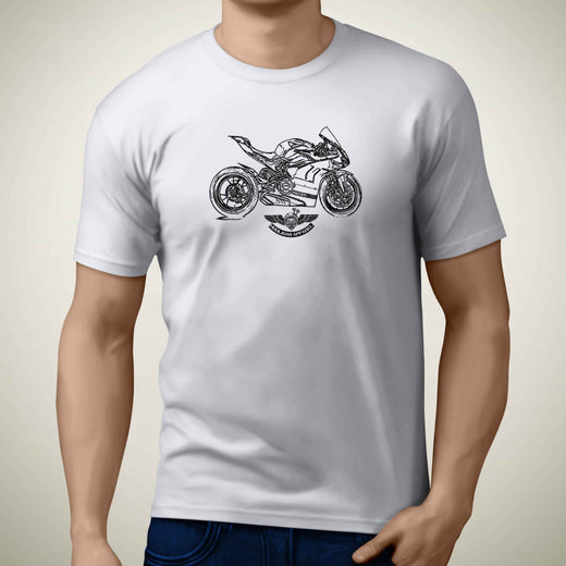 HA Ducati Panigale V4R 2019 Premium Motorcycle Art Men T-Shirt
