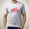 HA Ducati Scrabler Full Throttle 2019 Premium Motorcycle Art Men T-Shirt