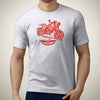 HA Ducati Scrambler Cafe Racer 2019 Premium Motorcycle Art Men T-Shirt