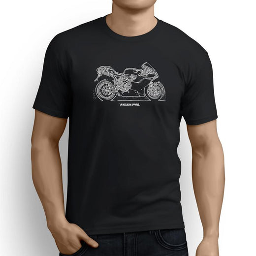 Ducati 1098S 2008 Premium Motorcycle Art Men’s T-Shirt
