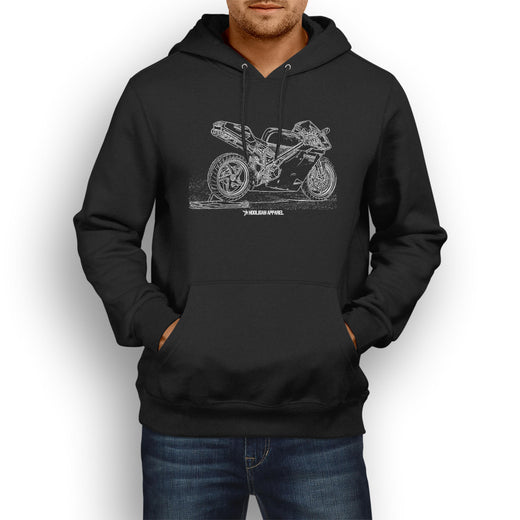 Ducati 996R Premium Motorcycle Art Men’s Hoodie