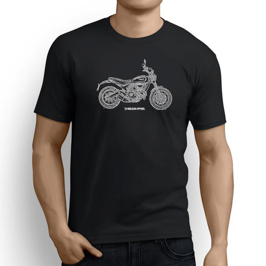 Ducati Scrambler Classic 2017 Premium Motorcycle Art Men’s T-Shirt