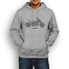 Ducati XDiavel 2017 Premium Motorcycle Art Men’s Hoodie