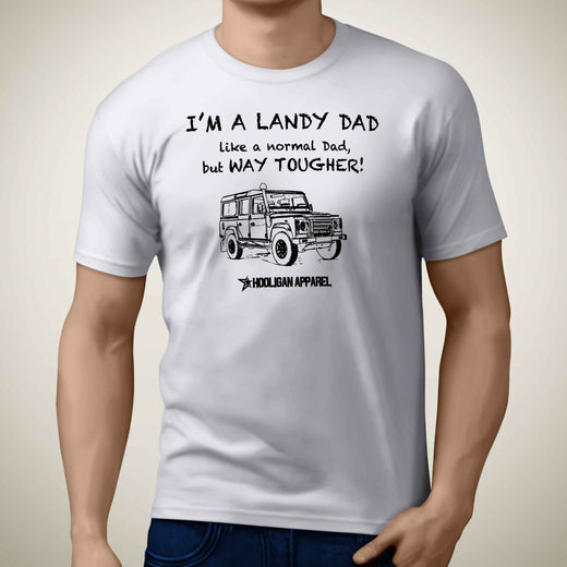 Hooligan Apparel Custom Fathers Day Landrover Inspired Men's T-Shirt