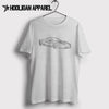 Ferrari 458 Spider Inspired Car Art Men’s T-Shirt