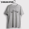 Ferrari California 2014 Inspired Car Art Men’s T-Shirt