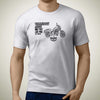 living-kawasaki-vulcan-s-cafe-2017-premium-motorcycle-art-men-s-t-shirt