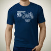 living-yamaha-yzf-R1m-2017-premium-motorcycle-art-men-s-t-shirt