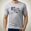 living-yamaha-yzf-R125-2016-premium-motorcycle-art-men-s-t-shirt
