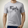 living-triumph-thruxton-ace-2016-premium-motorcycle-art-men-s-t-shirt