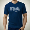 living-triumph-thunderbird-2016-premium-motorcycle-art-men-s-t-shirt