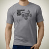 living-triumph-bonneville-speedmaster2018-premium-motorcycle-art-men-s-t-shirt