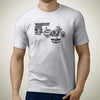 living-yamaha-v-star-1300-tourer-2017-premium-motorcycle-art-men-s-t-shirt