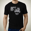 living-yamaha-tracer-900-gt-2018-premium-motorcycle-art-men-s-t-shirt