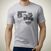 living-yamaha-tracer-900-gt-2018-premium-motorcycle-art-men-s-t-shirt