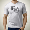 living-yamaha-xt1200ze-super-tenere-2018-premium-motorcycle-art-men-s-t-shirt