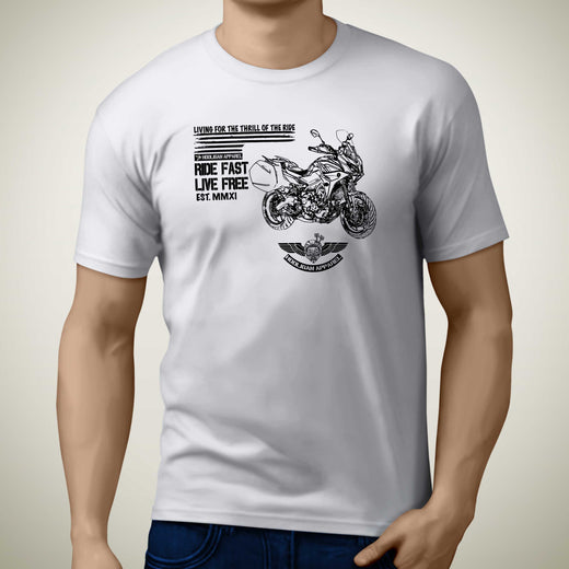 living-yamaha-tracer-900-gt-2018-premium-motorcycle-art-men-s-t-shirt