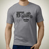 living-yamaha-mt-01-2008-premium-motorcycle-art-men-s-t-shirt