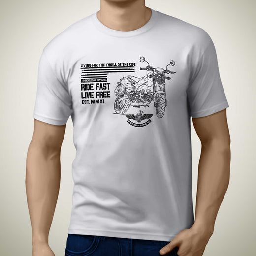 living-honda-msx125-2014-premium-motorcycle-art-men-s-t-shirt