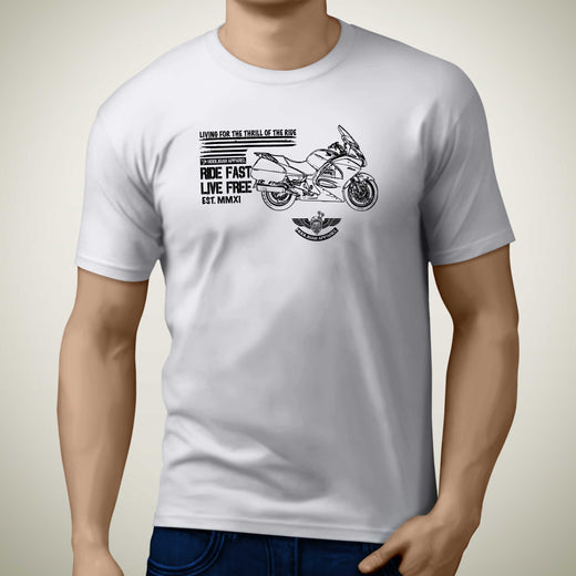 living-honda-st1300-pan-european-2007-premium-motorcycle-art-men-s-t-shirt