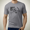 living-honda-Ruckus-2017-premium-motorcycle-art-men-s-t-shirt
