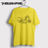 HONDA ST1300 Pan European 2007 Premium Motorcycle Art Men’s T-Shirt