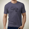HA Honda Civic Type R Front 2017 Premium Car Art Men T Shirt