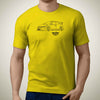 HA Honda Civic Type R 2016 Premium Car Art Men T Shirt