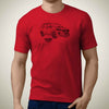 HA KIA Sportage 2017 Premium Car Art Men T Shirt