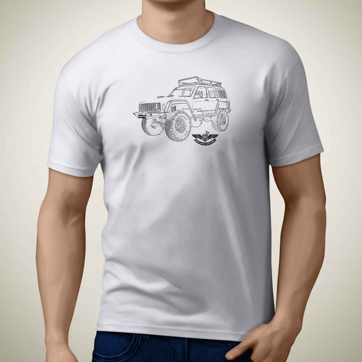 HA Jeep Cherokee kitted 2015 Premium Car Art Men T Shirt