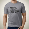 HA Land Rover Discovery 2 Premium Car Art Men T Shirt