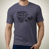 HA Land Rover Discovery 2 Premium Car Art Men T Shirt
