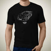 McLaren P1 GTR 5 Road Legal 2015 Premium Car Art Men‚Äôs T Shirt