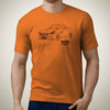 Mercedes Benz SLC 300 2018 Premium Car Art Men‚Äôs T Shirt