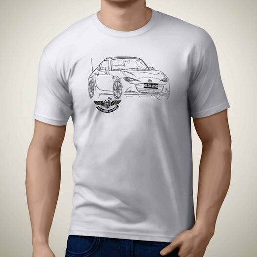 Mazda MX 5 Miata RF Convertible 2017 Premium Car Art Men‚Äôs T Shirt