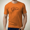 Porsche Boxster 718 Premium Car Art Men‚Äôs T Shirt