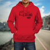 honda-civic-type-r-front-2017-premium-car-art-men-s-hoodie-or-jumper