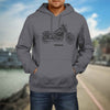 Harley Davidson Low Rider S Premium Motorcycle Art Men’s Hoodie