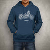 Harley Davidson Low Rider S Premium Motorcycle Art Men’s Hoodie