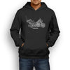 Harley Davidson CVO Limited Premium Motorcycle Art Men’s Hoodie