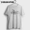Harley Davidson CVO Road Glide3 2018 Premium Motorcycle Art Men’s T-Shirt