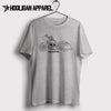 Harley Davidson CVO Road Glide3 2018 Premium Motorcycle Art Men’s T-Shirt