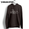 Harley Davidson CVO Road Glide3 2018 Premium Motorcycle Art Men’s Hoodie