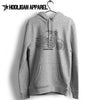 Harley Davidson Fat Bob 114  Premium Motorcycle Art Men’s Hoodie