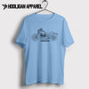 Harley Davidson Low Rider 2018 Premium Motorcycle Art Men’s T-Shirt