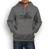 Harley Davidson Road Glide Premium Motorcycle Art Men’s Hoodie